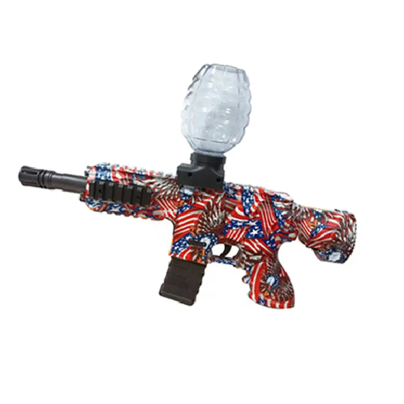 M416 full Automatic Electric Eco-Friendly outdoor shoot games hand pistol party Splatter Ball gel gun with Water Beads