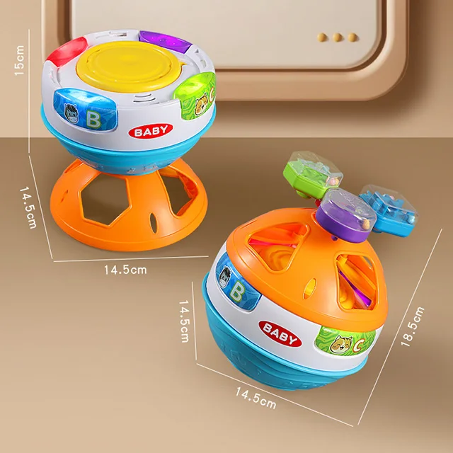 2024 3in1 electric light music baby soothing toys crawling ball multifunctional toy balls baby