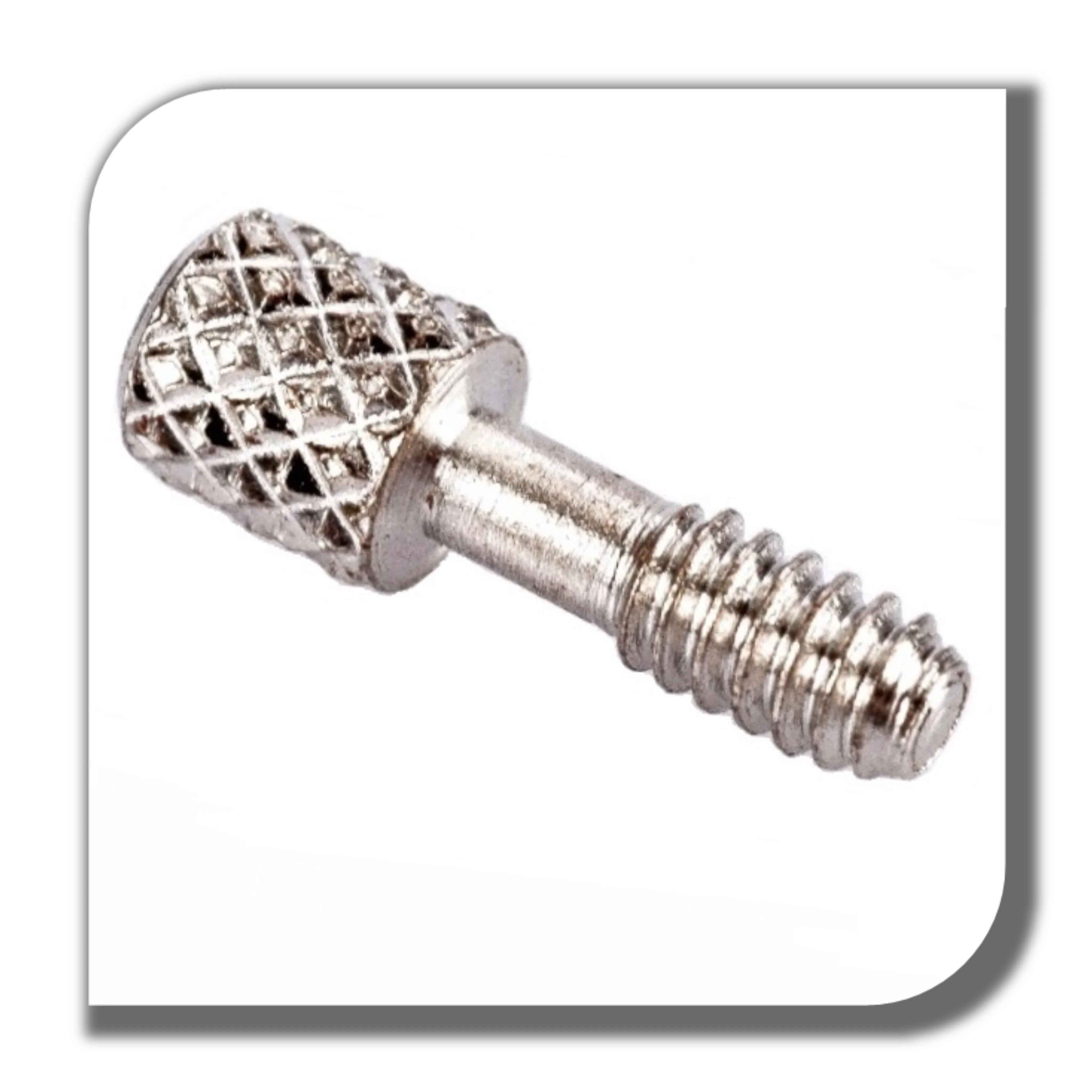 stainless thumb screws M3 M4 Brass slotted knurled thumb screws