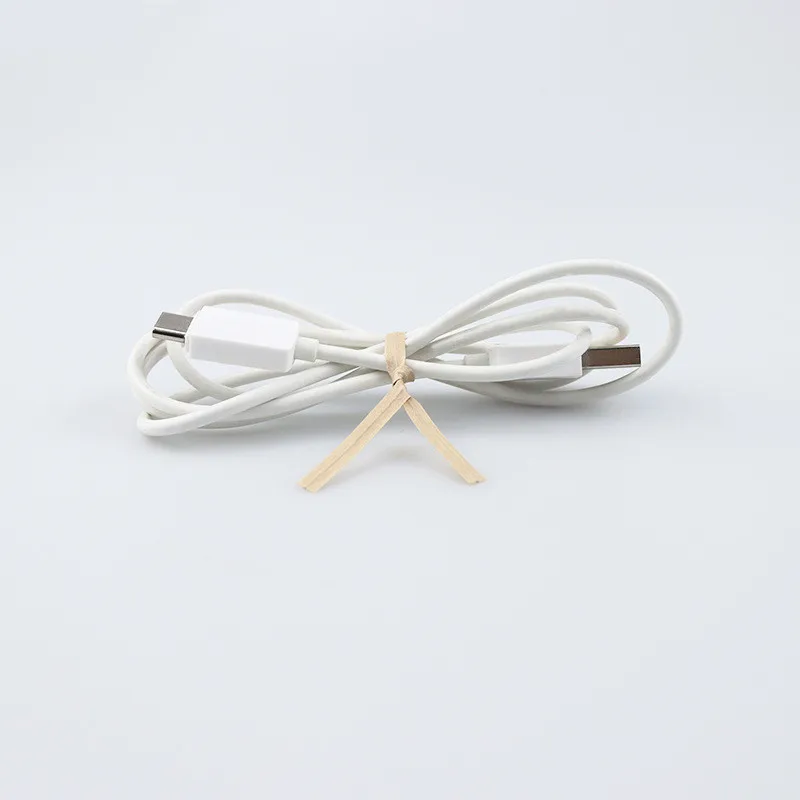 Плетеные завязки из крафт-биоразлагаемой натуральной бумаги для садового связывания и сельского хозяйства