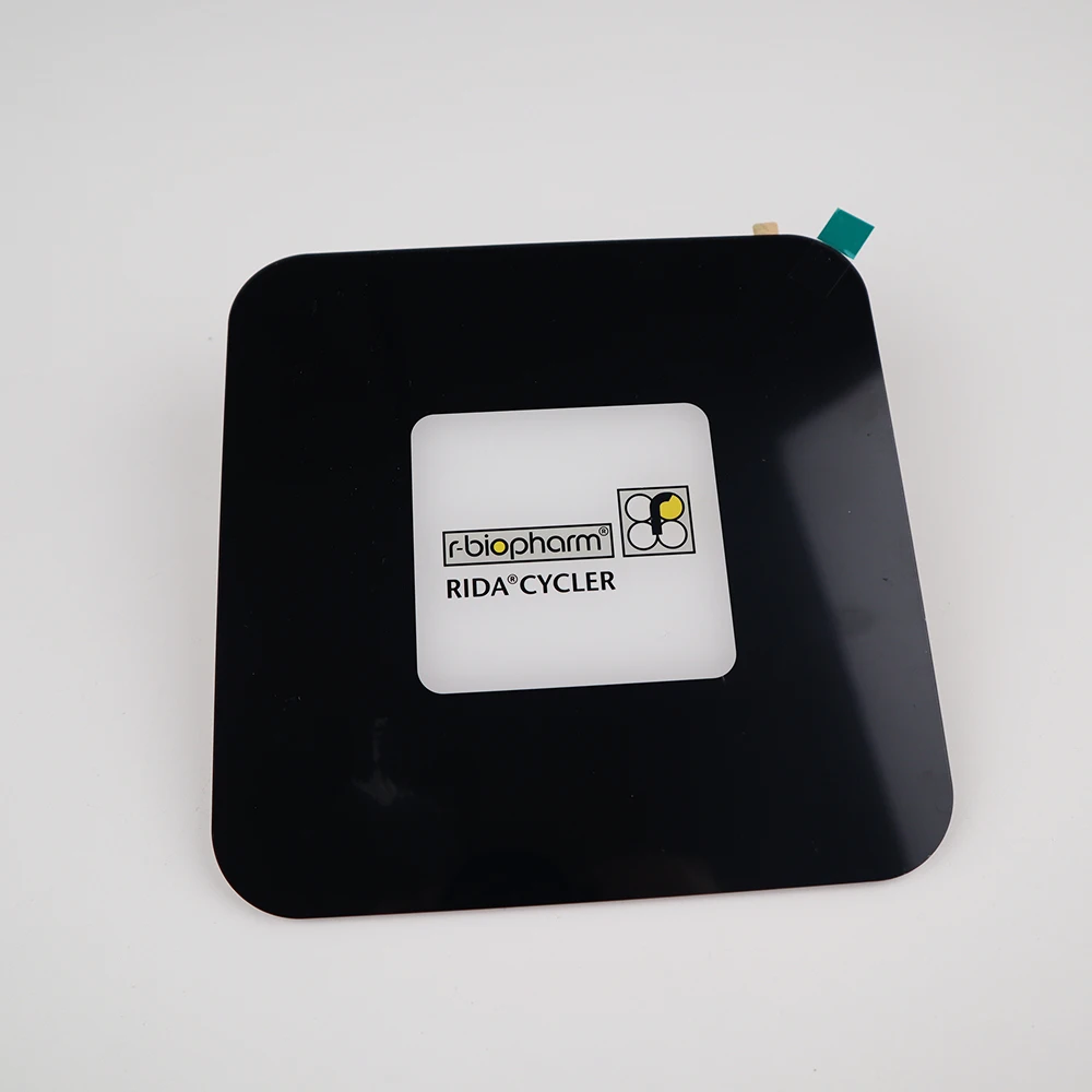 Высококачественная термостойкая маленькая Цветная декоративная панель из закаленного стекла