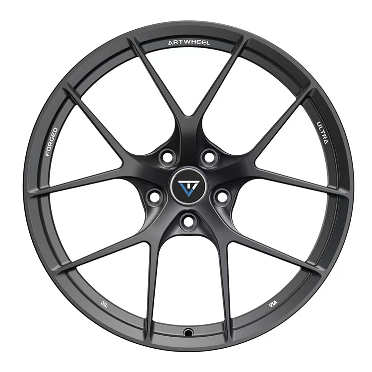 AW20 The Customized Aluminum Alloy Car Wheel Rims 19X8.0 Forged Wheels 5x112 Alloy Wheels