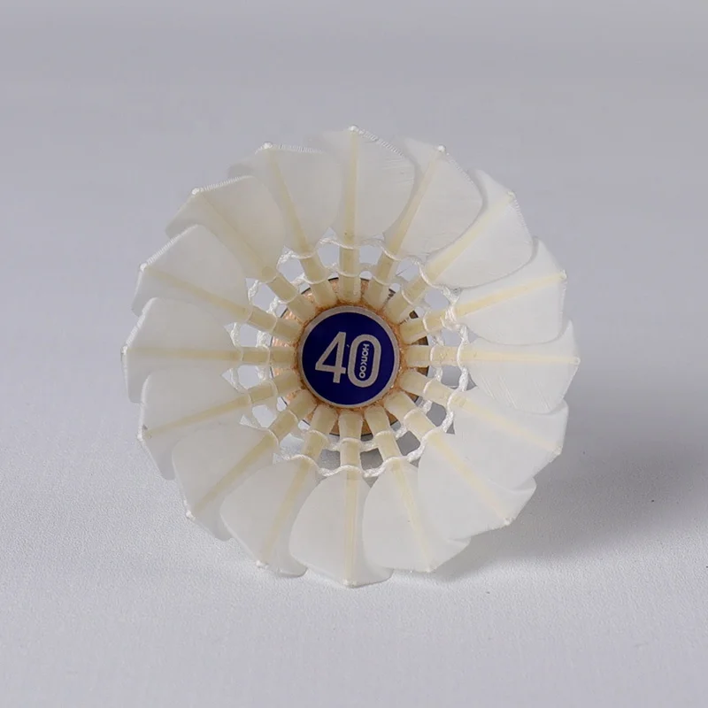Badminton Best Selling Duck Feather Honkoo Most Durable Shuttlecock China For Professional Training