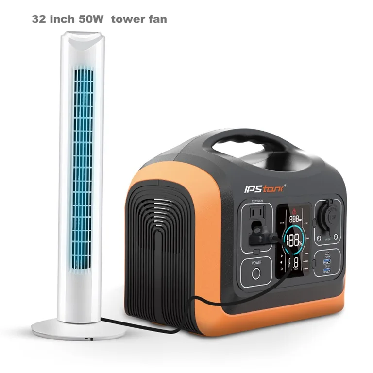 
600Wh Battery Powered Generator Alternative with 12V, 24V, AC and USB Outputs 