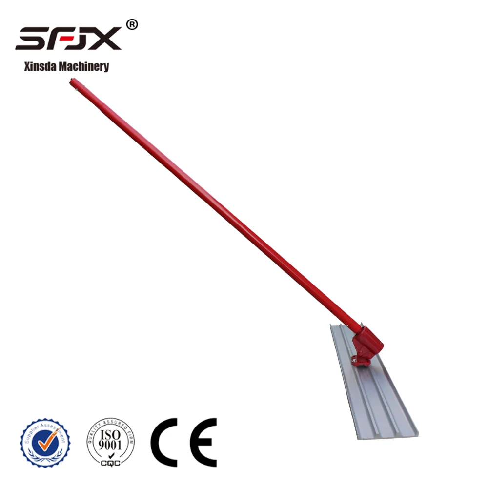 36inch 48inch long handles square/round end aluminum concrete finishing bull float trowel