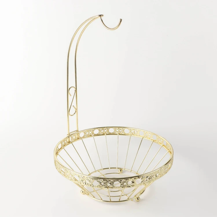 Wholesale metal wire fruit storage basket