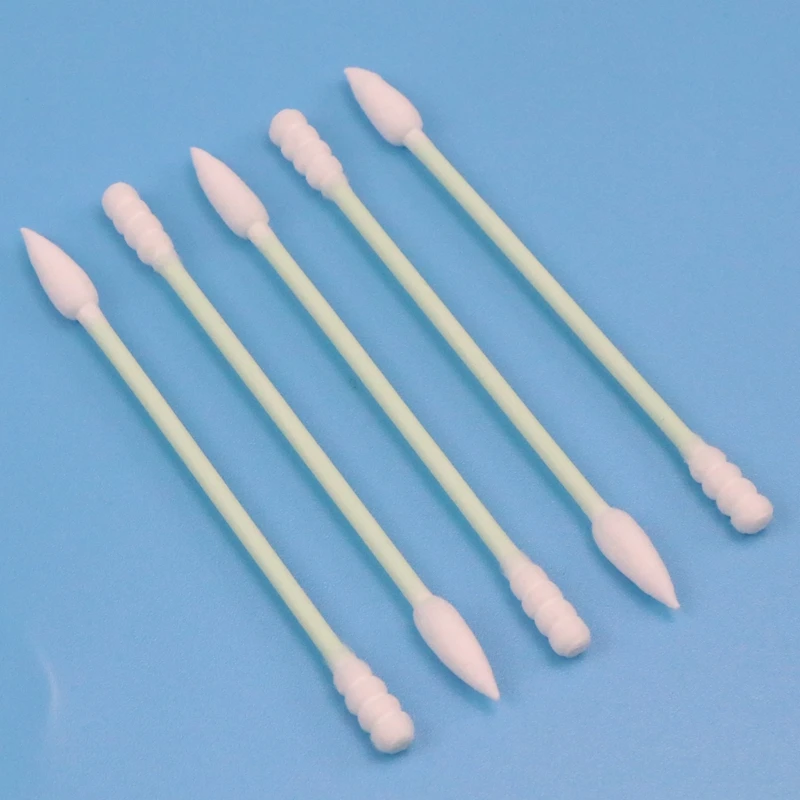 Индивидуальная обернутая зеленая бумажная палочка Qtips Косметическая ватная