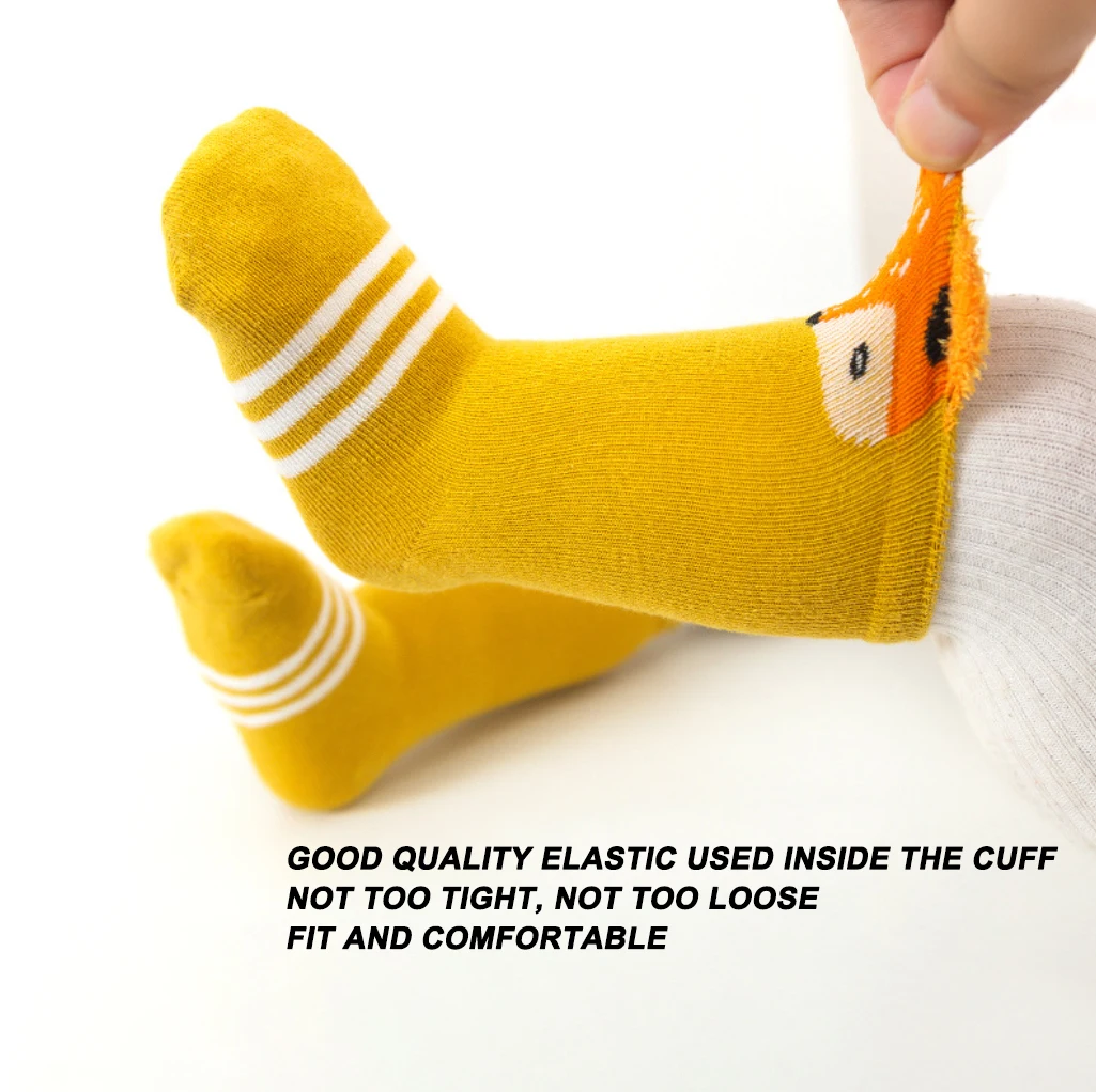 1-3 3-5 5-7 7-9 Years kids designer socks pack high quality Non anti Slip boy kids socks children socks