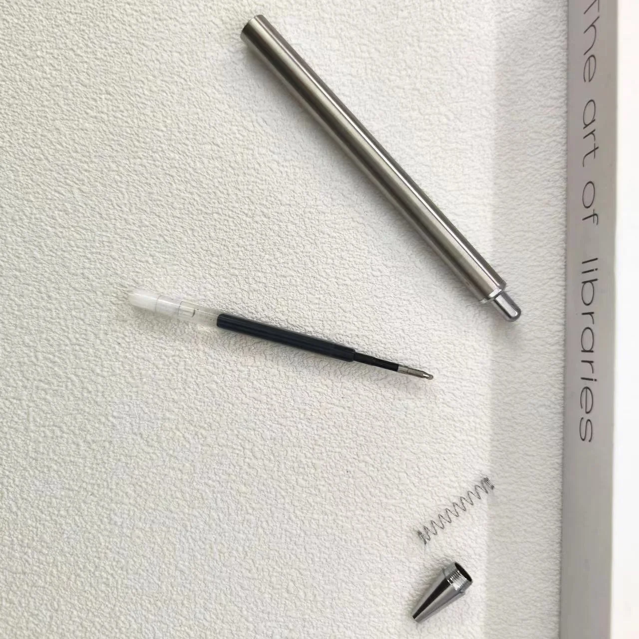 Personalized With Logo Print Ball Point Pen Advertising Gift Custom stainless steel Metal Custom Ballpoint Pen