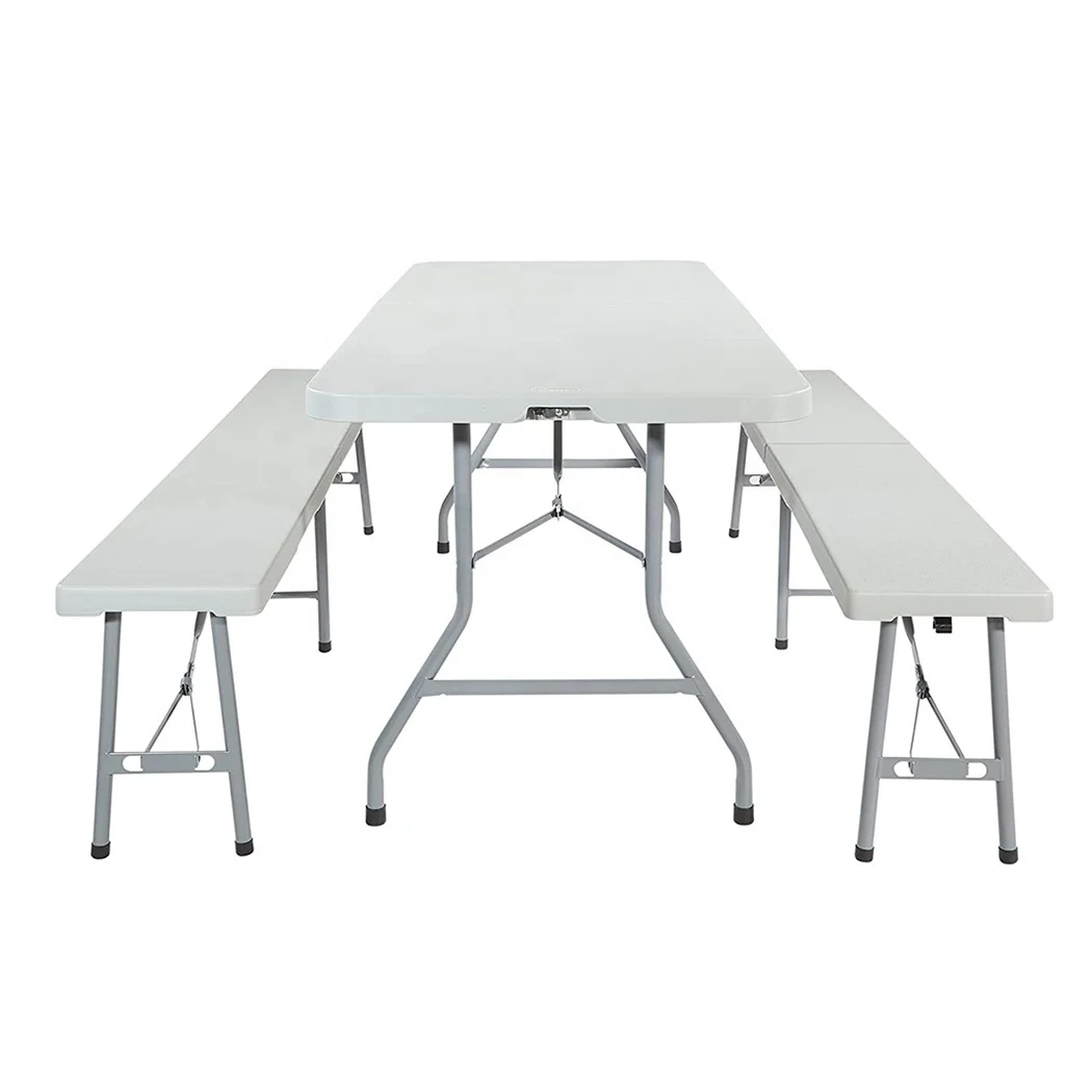 Foldable Camping Picnic Tables Bench Set OEM Garden Dining Bench Set Folding Picnic Table with Benches