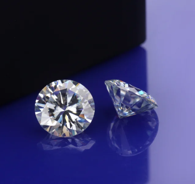 Best Round cut Moissanite Manufacturer Direct Sell D color Loose Wholesale Moissanite