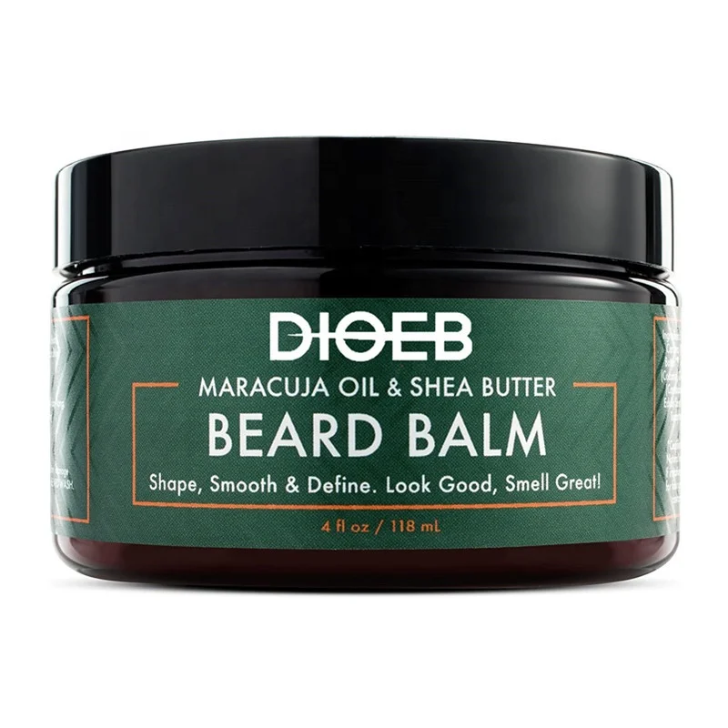 Private Label All Natural Men Beard Growth Balm Shea Butter Shaping Smoothing Mens Beard Butter Balm wholesale