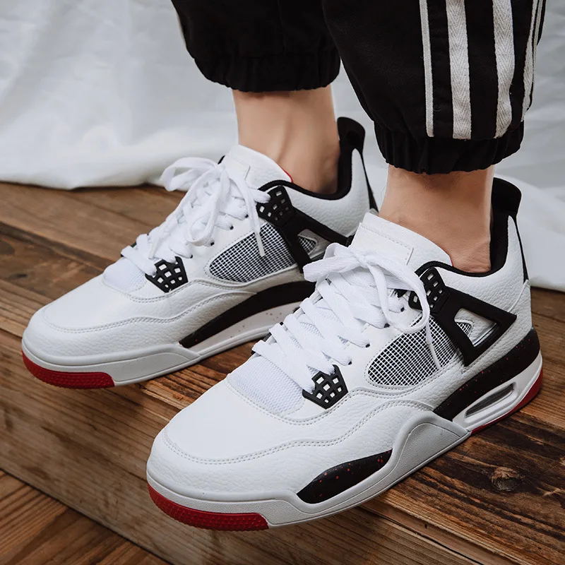 Fashion Shock Absorption Hard Wearing Men Sports shoe air cushion men sneakers