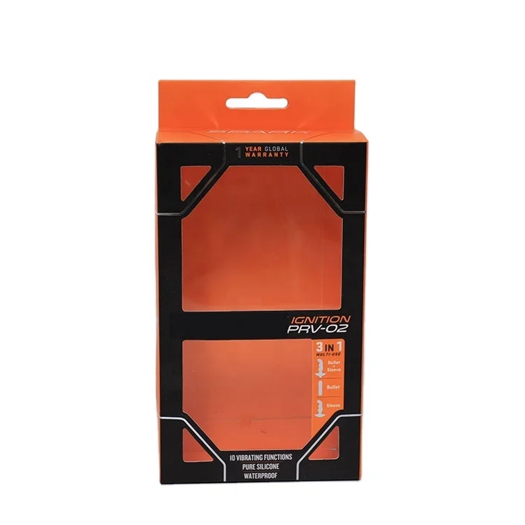 Небольшая Розничная упаковочная коробка из прозрачного твердого пластика ПВХ чехол для сотового телефона с тиснением использованием переработанных материалов в блистере