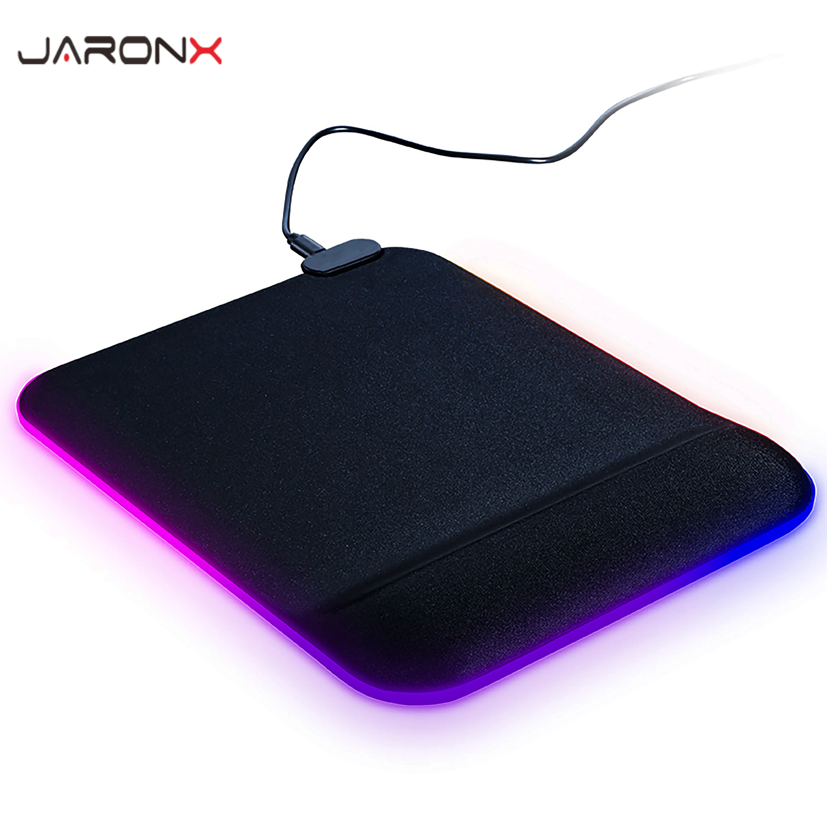 ILLUMINATED Wrist Mouse Pad Gaming Mouse Mat with Backlit RGB Computer Mousepad JARONX