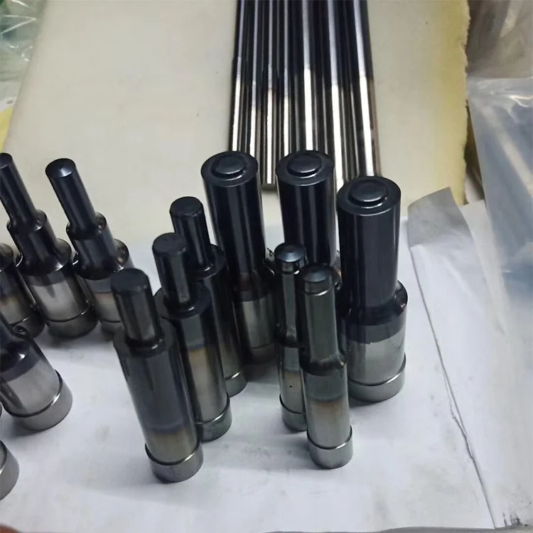 Custom Made  Various Coatings High Precision Blots And Nuts Mould Punch Die Hss Punch Pin
