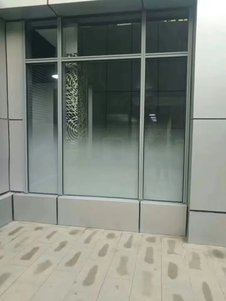 Factory OEM Office Building Shopping Mall Glass Decoration  Frosted Transparent film Window Privacy Film