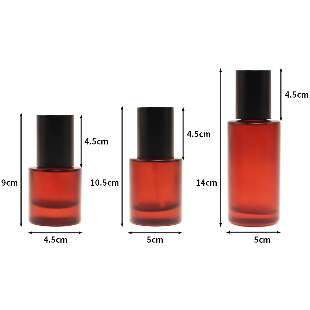 1oz 2oz 4oz 15ml 30ml 60ml 120ml 1 2 4 Oz Amber Cosmetics Empty Essential Oil Face Serum Glass Dropper Bottles With Dropper