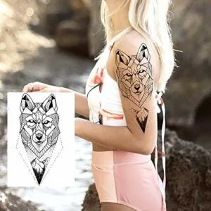 heart tattoo sticker uv gold customized tanning temporary tattoo sticker