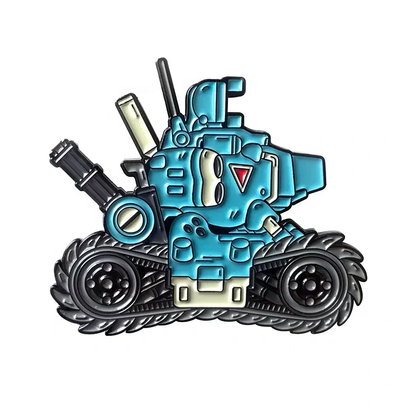 New Gundam badge Anime badge Custom Made  Robot cartoon soft enamel pin Metal Lapel Pin Badge