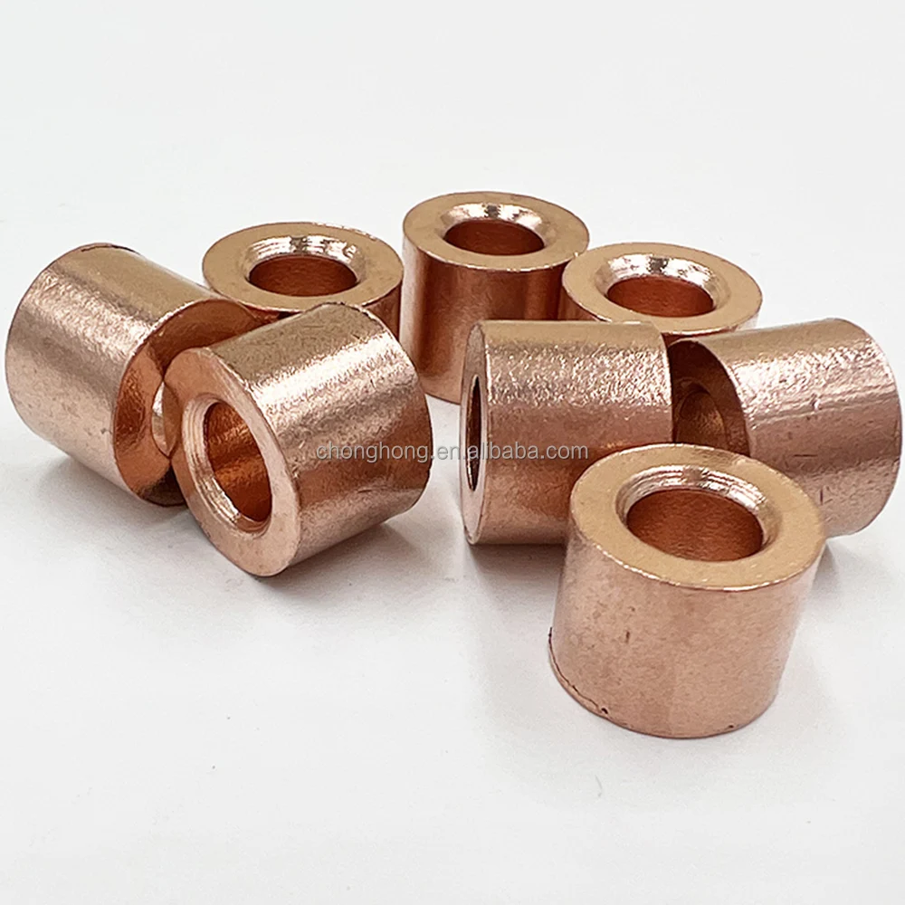 Steel Wire Rope Button Stop Clips Cable Ferrules Copper Sleeve Single Tube Crimp Loops Sleeve Assortment Kit