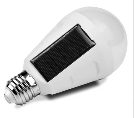 
Solar Energy Camp outdoor E27 Led Bulb Light 7W 12W solar lamp powered portable led bulb 