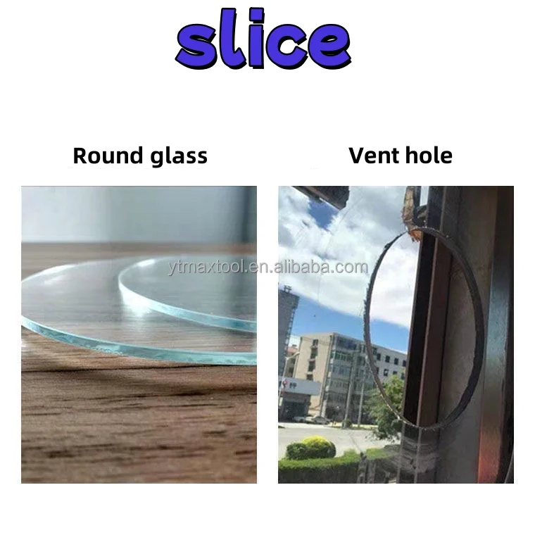 Glass Compass Knife Six Wheel Roller Glass Knife Cutting Round Glass Knife Range Hood Opening