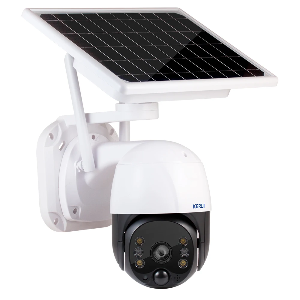 KERUI Outdoor Solar Security Camera 3MP Wireless WiFi Camera Solar Panel PIR Motion Alarm ICSee APP