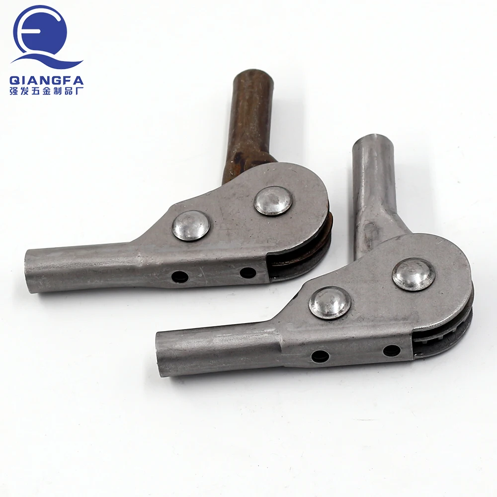 Metal Sofa Joints Adjustable Hinge 5 Steps 180 Degree Backrest Mechanism