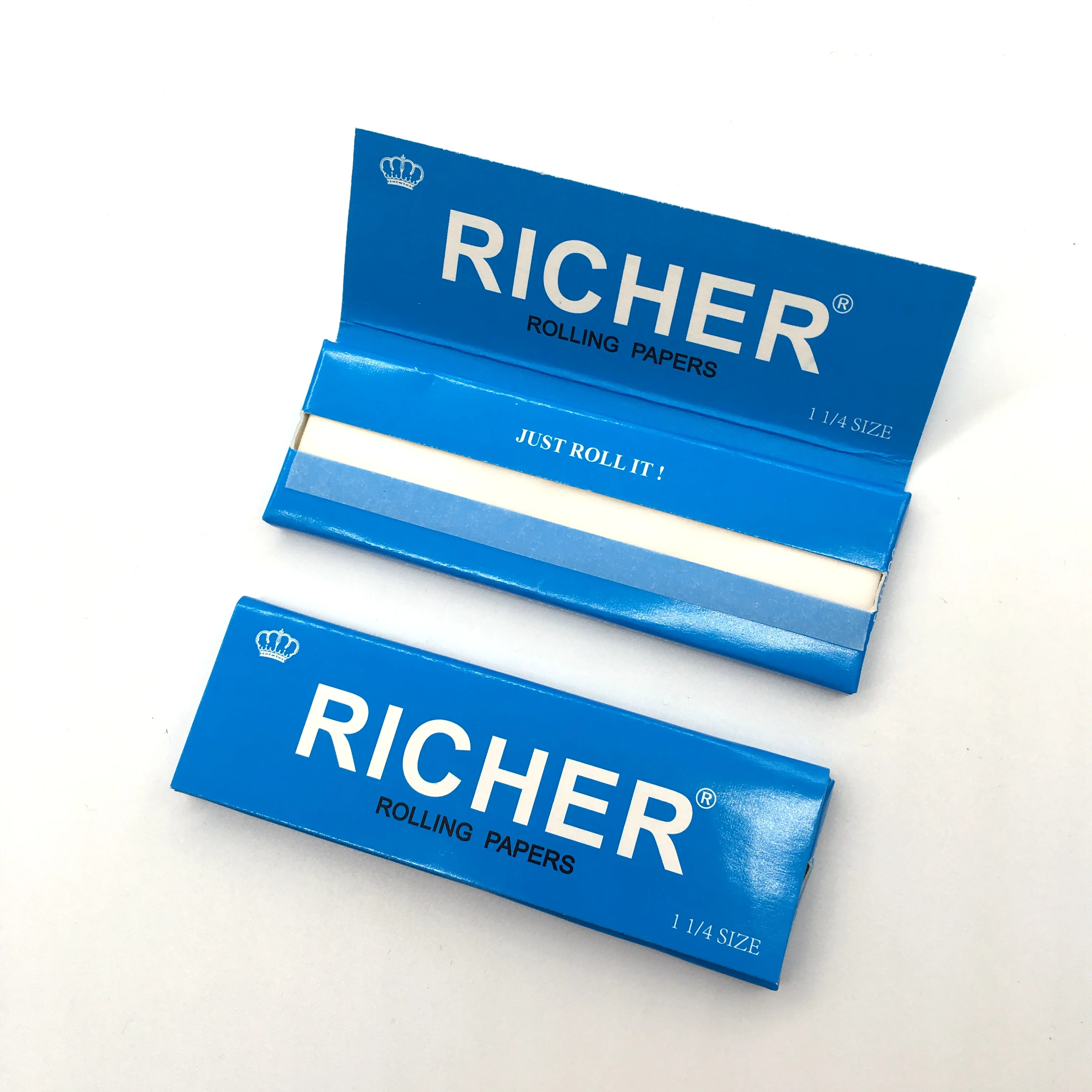 custom printing slow burn transparent smoking rolling papers