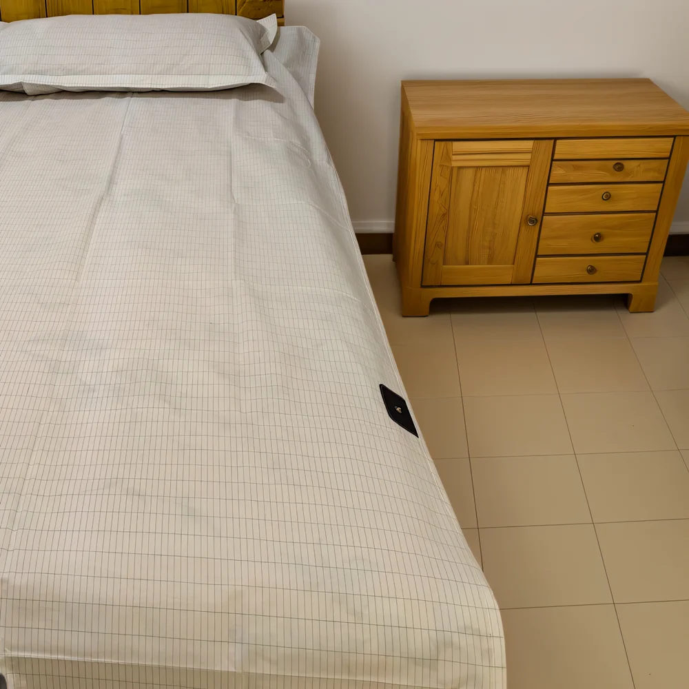 Conductive Earthed flat Grounding Bed Sheet  For Earthing Sleeping