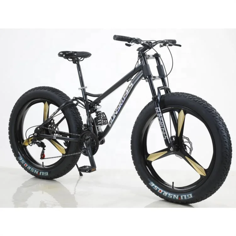 Tianjin factory fat bikes fat tire 26x4.0 snow bicycle cycles mountain bicycle 26 inch high carbon steel frame