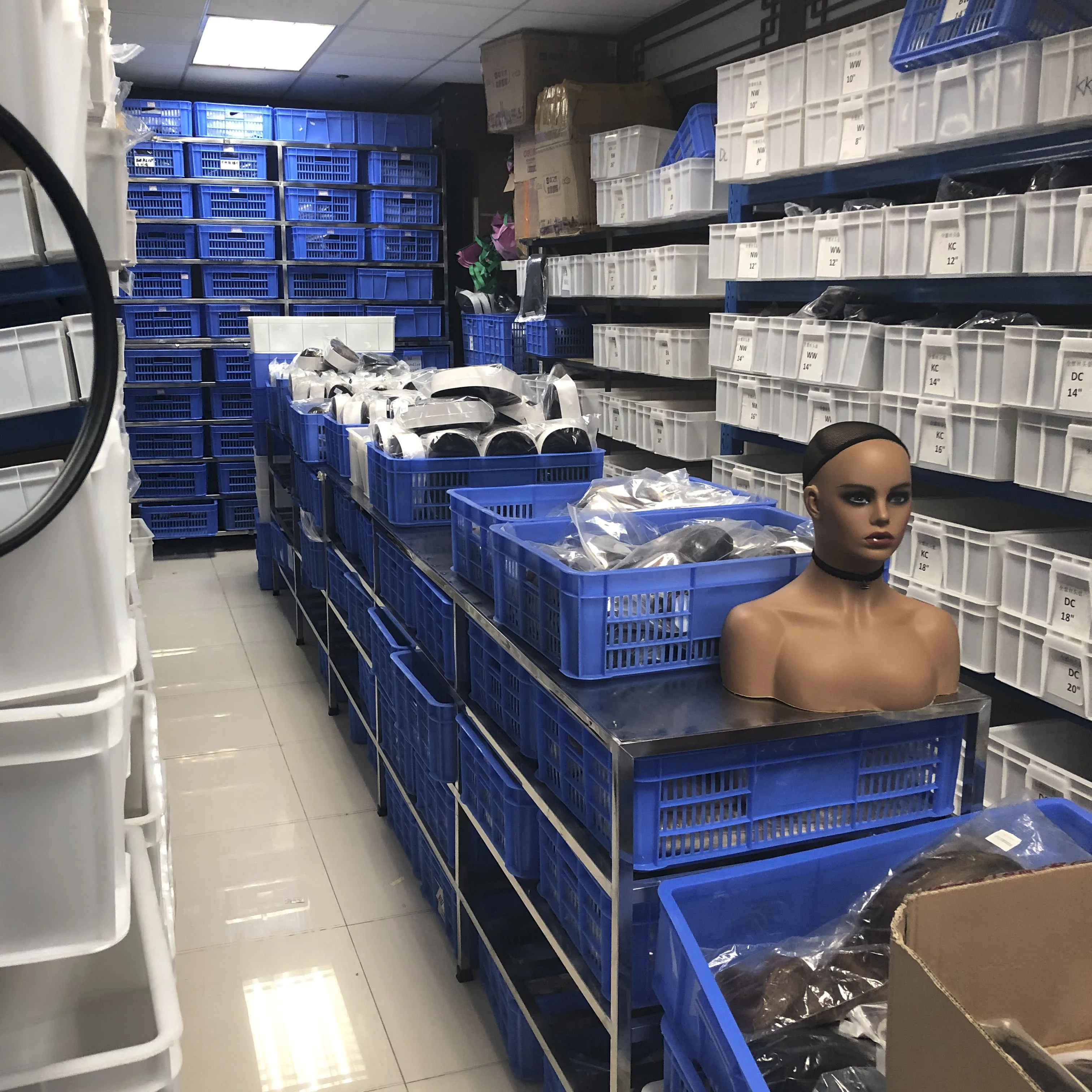 
Black women classic style Moreinhair 100% virgin human kinky straight full lace human hair wig by dropshipping factory price 