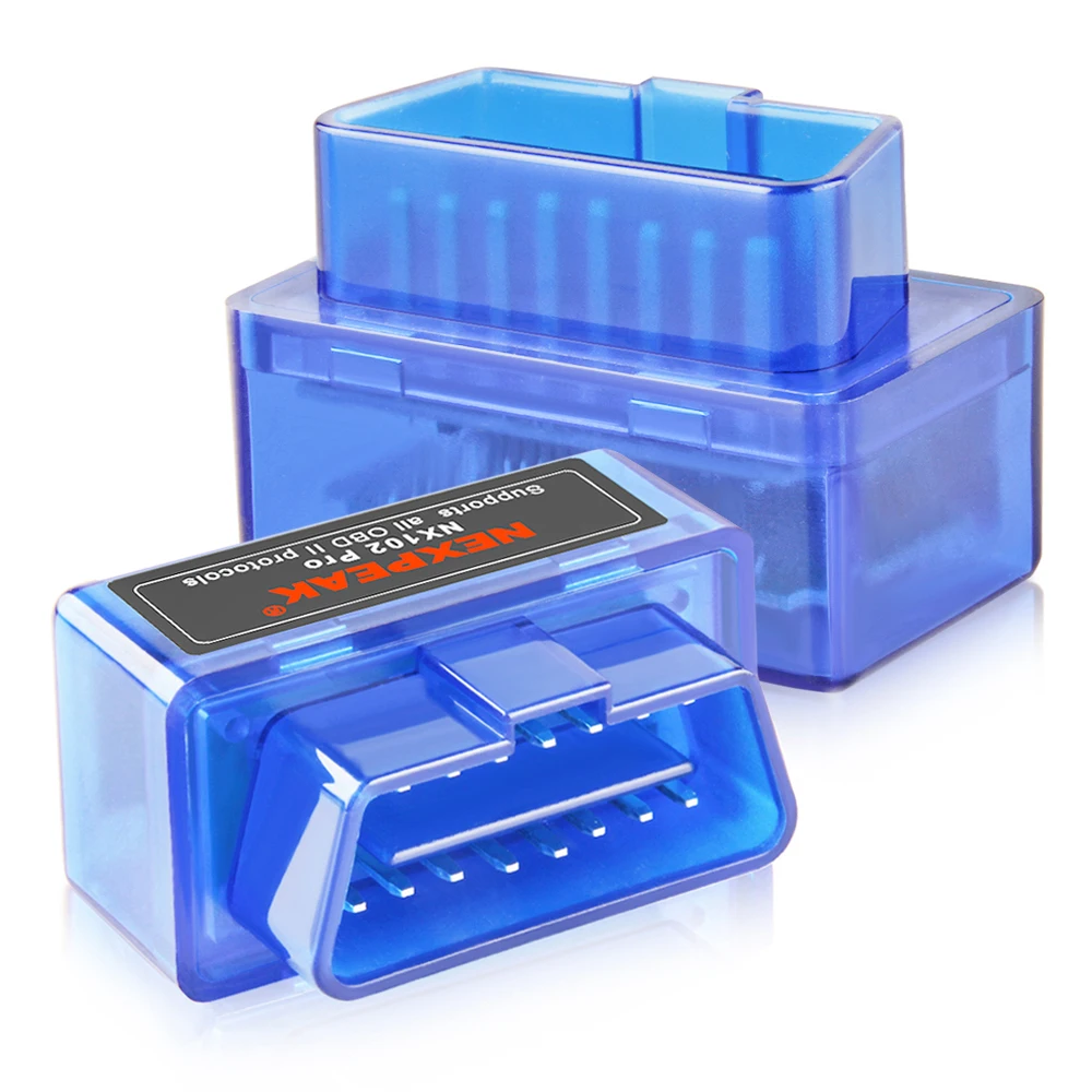 NEXPEAK ELM327 NX102 Pro OBD2 беспроводной адаптер EML327 V1.5 Авто диагностический сканер V 1 5 автомобильный OBDII 16Pin Диагностика