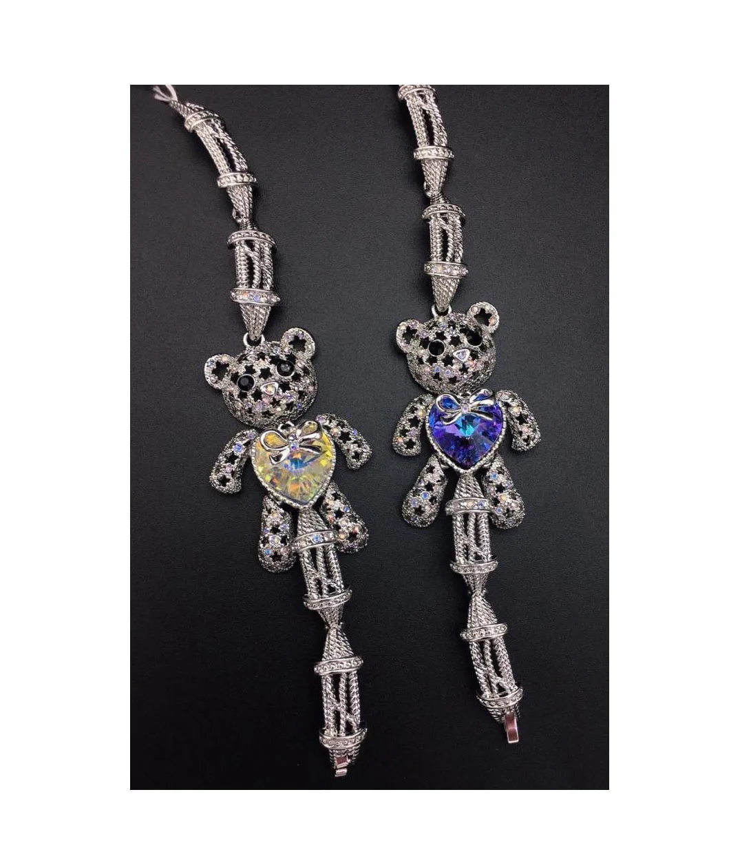 1069 Xuping OEM ODM New Fashion Bear Bracelet with Wholesale Hot Selling Earrings set
