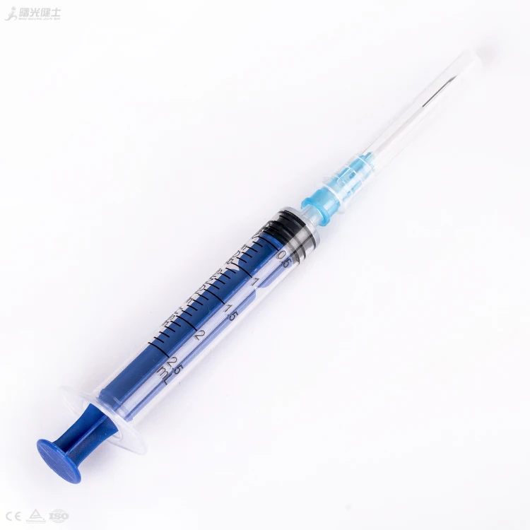 Hospital Supplies Disposable Sterile Syringes 1ml Blister Packing Injection