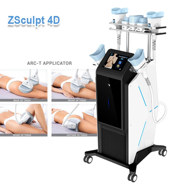 Clatuu Alpha 7 Handles Zsculpt 4D Cool Body Sculpting 360 Cryolipolysis Fat Freeze Fat Reduction Machine