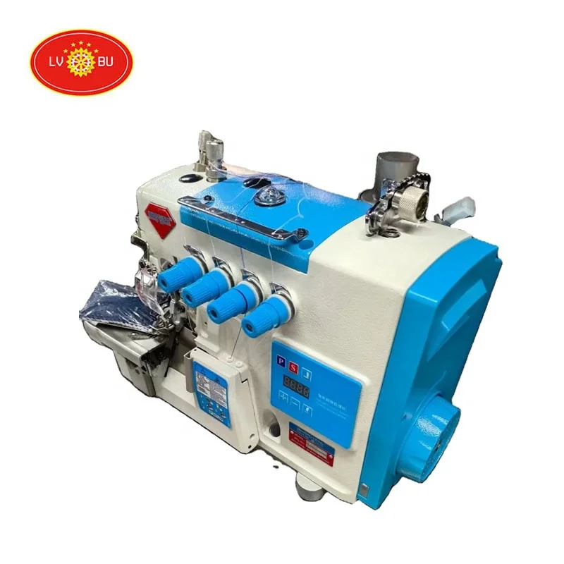 EXT-900 Single Head Full Automatic 4 Thread Overlock Domestic Sewing Machine Industrial