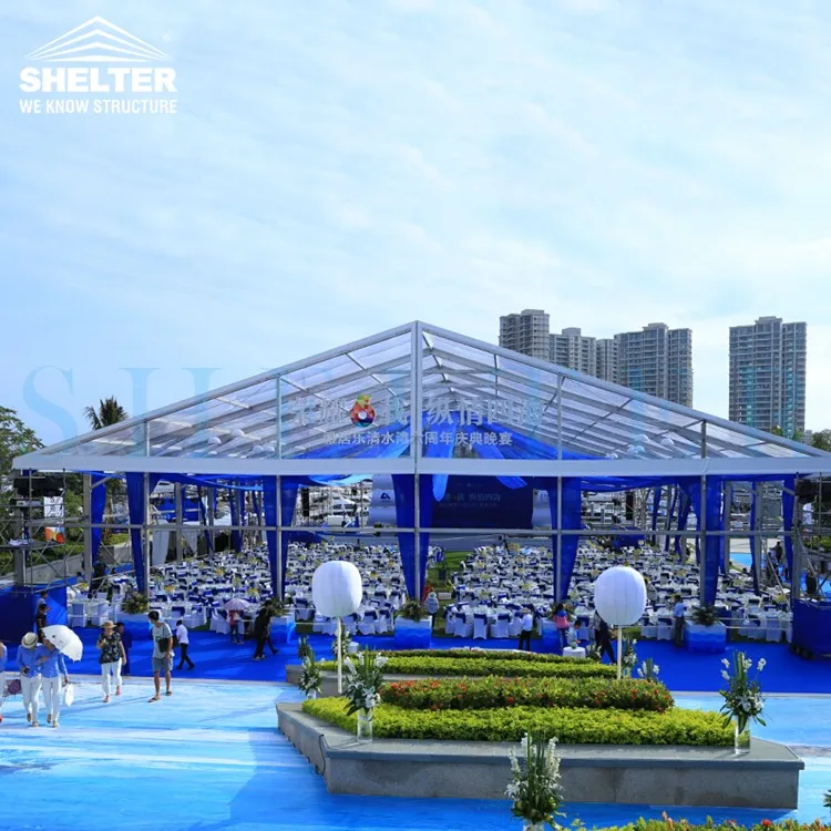 Outdoor Garden Party Tent 20x20 Luxury Wedding Clear Tents for Events