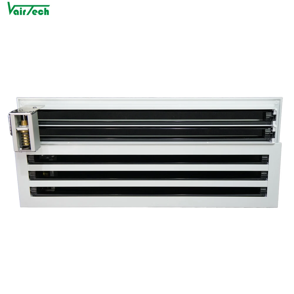 Алюминиевый линейный рассеиватель HVAC с дополнительной функцией контроля