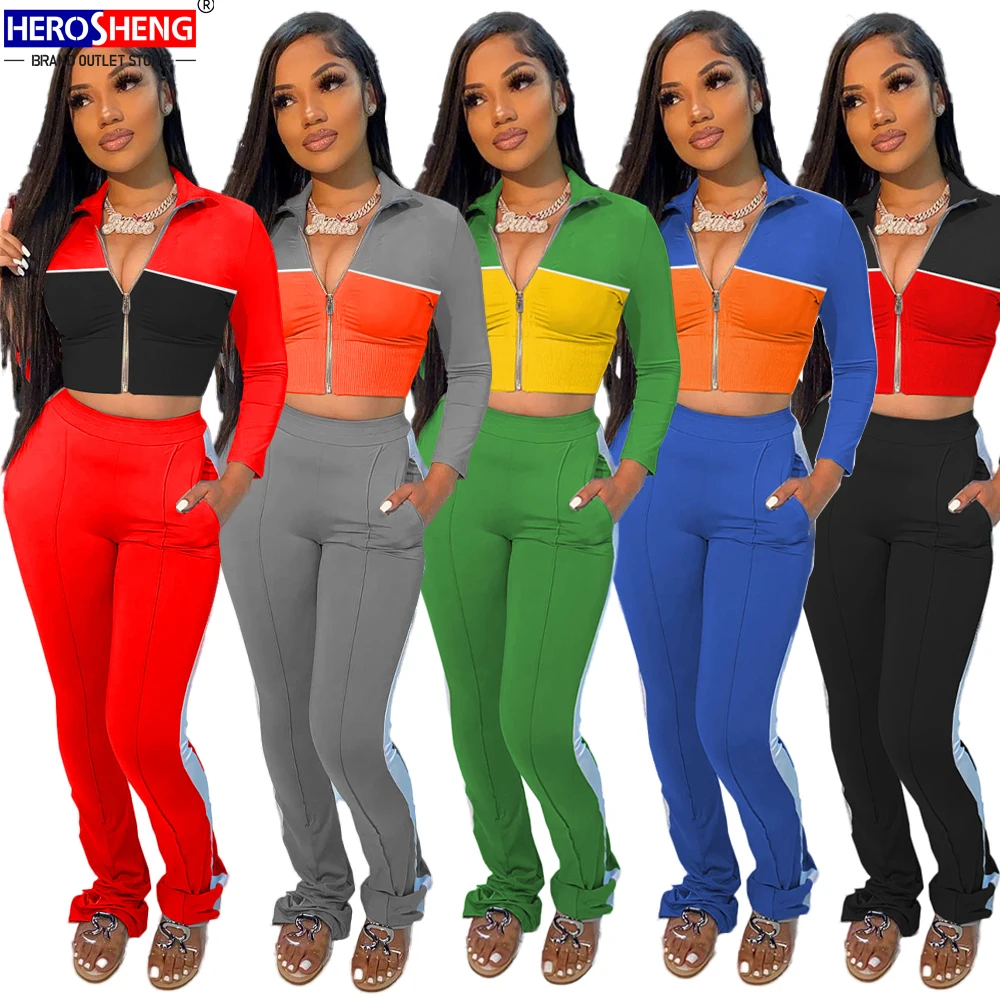 2021 Осенняя модная женская одежда, комплект из 2 предметов, спортивные костюмы с длинными рукавами для отдыха, комплект из 2 предметов со штанами, женская спортивная одежда, штаны, спортивный костюм