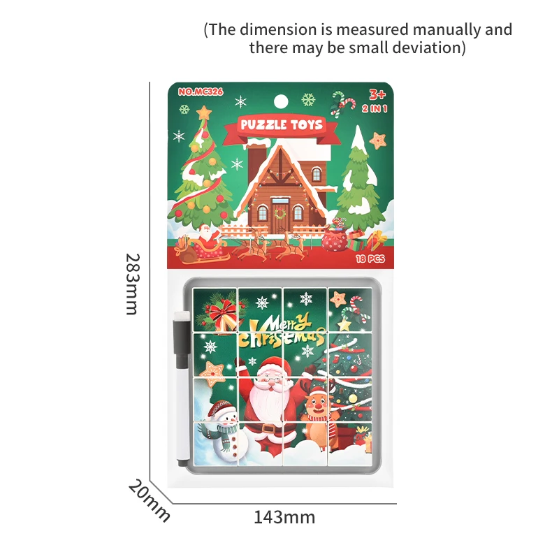 2024 Hot Selling DIY Game Puzzle Drawing Board Toy Kids Building Block Plastic Unisex Christmas Halloween Theme Holiday