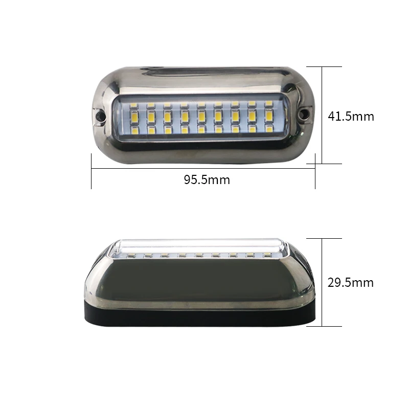 Wholesale Price IP68 Waterproof LED Underwater Boat Lighting Marine Search Yacht Lights