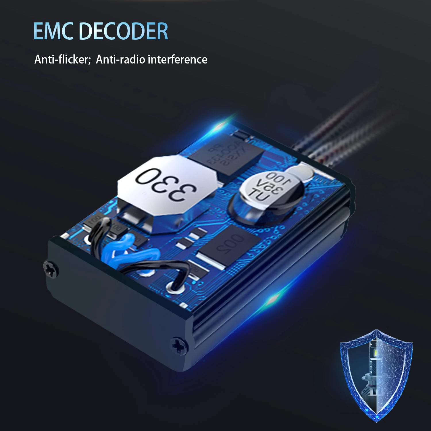 UGF25 20000LM 120W H13 H1 H7 9005 9006 LED Headlights for Cars 12000 RPM Faros Led Headlights with Focus and Vision Models