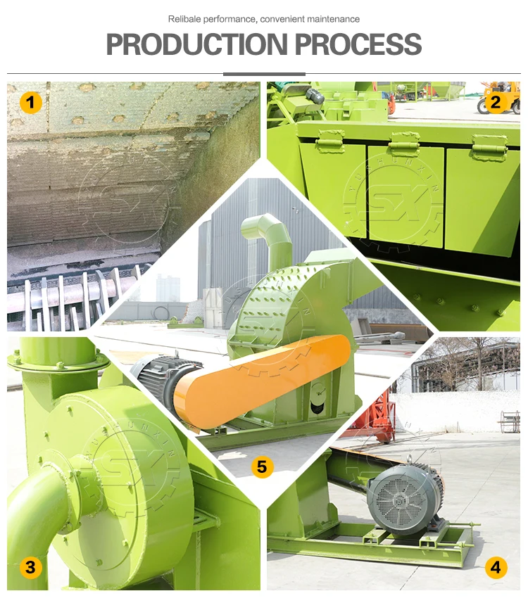 Plant Farm Straw Waste Crusher for Organic Plant