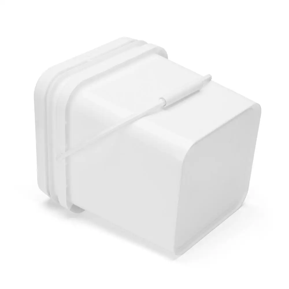 
Factory directly supply Square Bucket 20 L Square Plastic Bucket Black Pail 20 liter paint bucket 