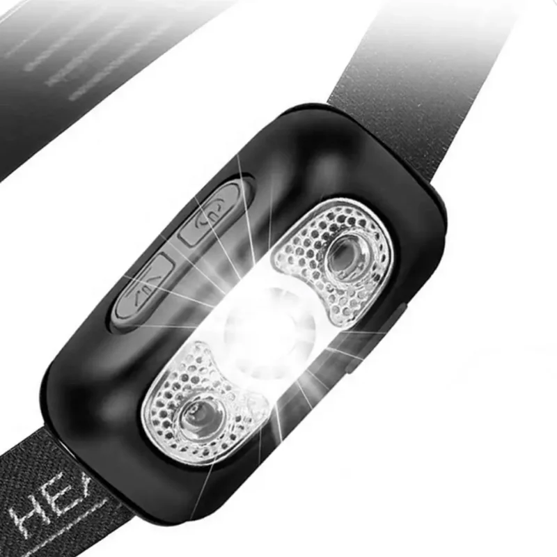 Hot Selling Mini USB Sensor headlight for hiking led rechargeable hunting headlight