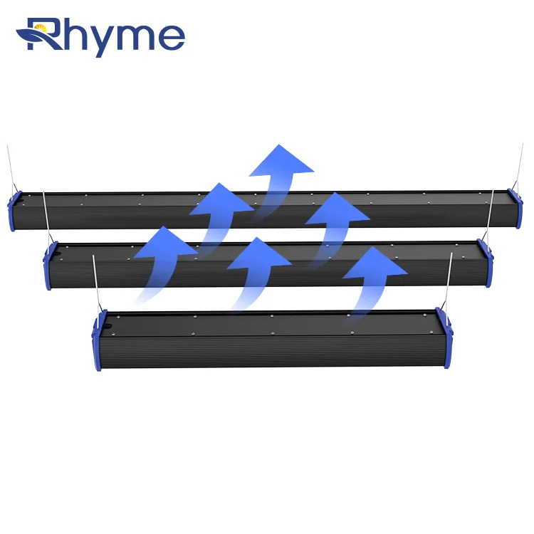 Rhyme 5 лет гарантии промышленный свет 120w 180w 240w 160lm/w угол луча опционально линейный светодиодный высокий