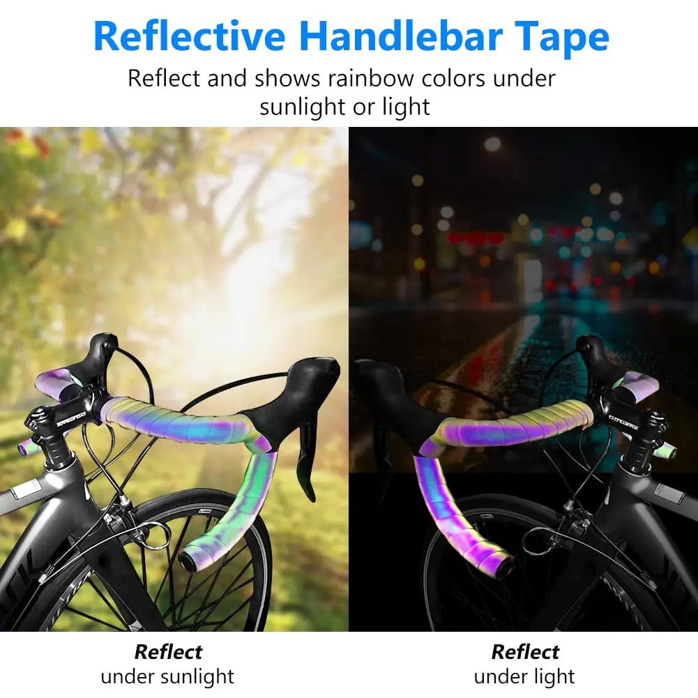 SeeMore Night Safety Outdoor Waterproof Reflective Bike Bicycle Handlebar Warning Reflector Reflective Tape