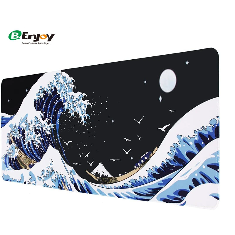 high quality custom design print  non-slip thick XXL large durable waterproof office gaming  deskmat desk mat